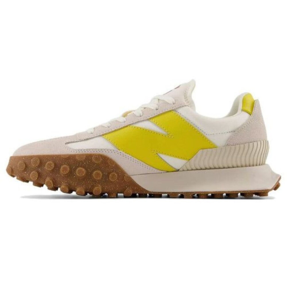 NWOT + BOX NEW BALANCE XC-72 "Grey Yellow" in US Size 7W/5.5M
